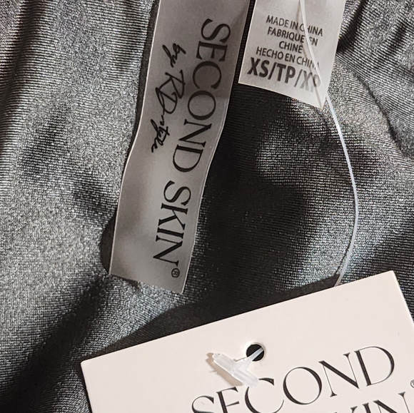 NWT Second Skin RD Style Gunmetal Balla Bustier XS Balletcore - Picture 4 of 7